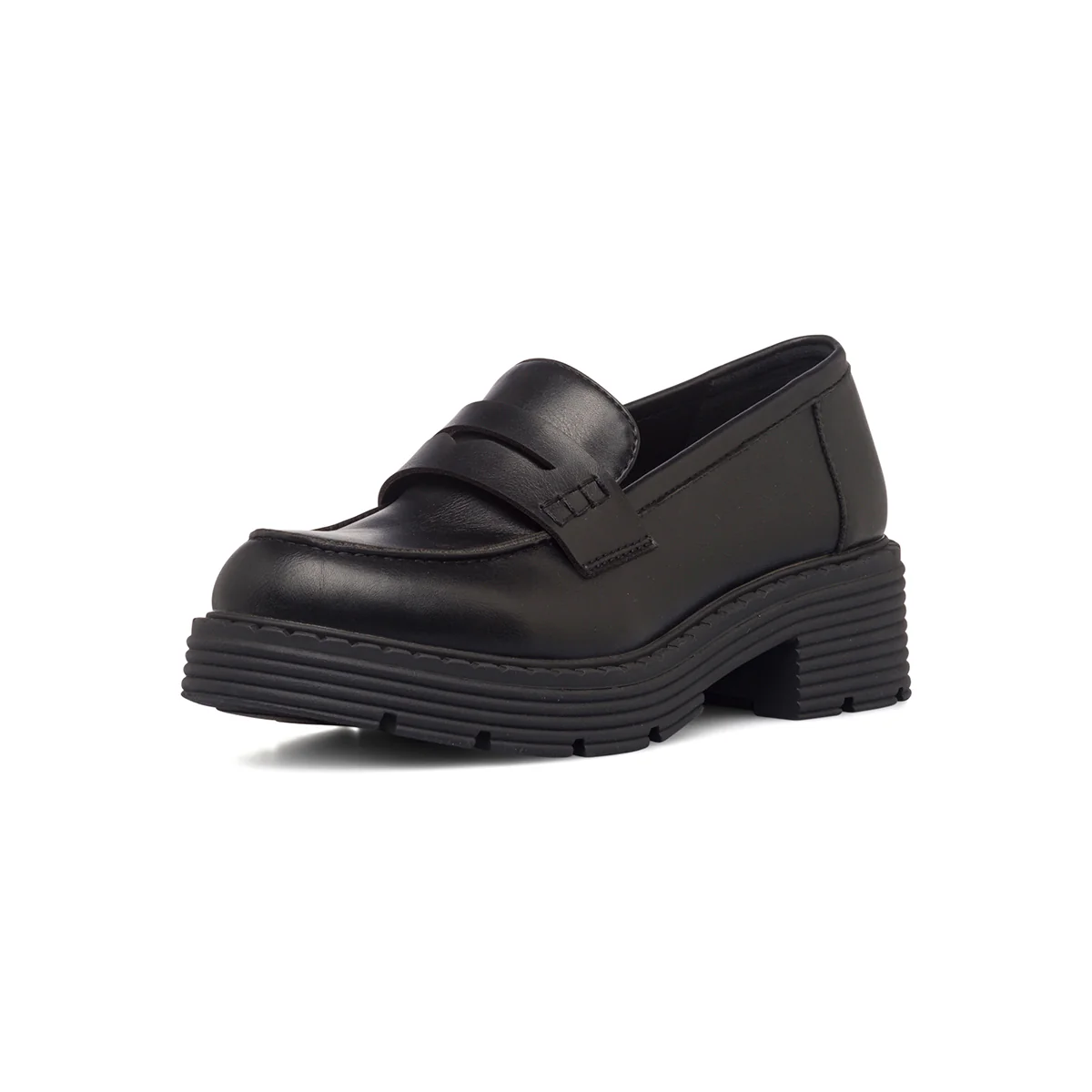 Mocassini chunky neri da donna Lora Ferres - Image 2