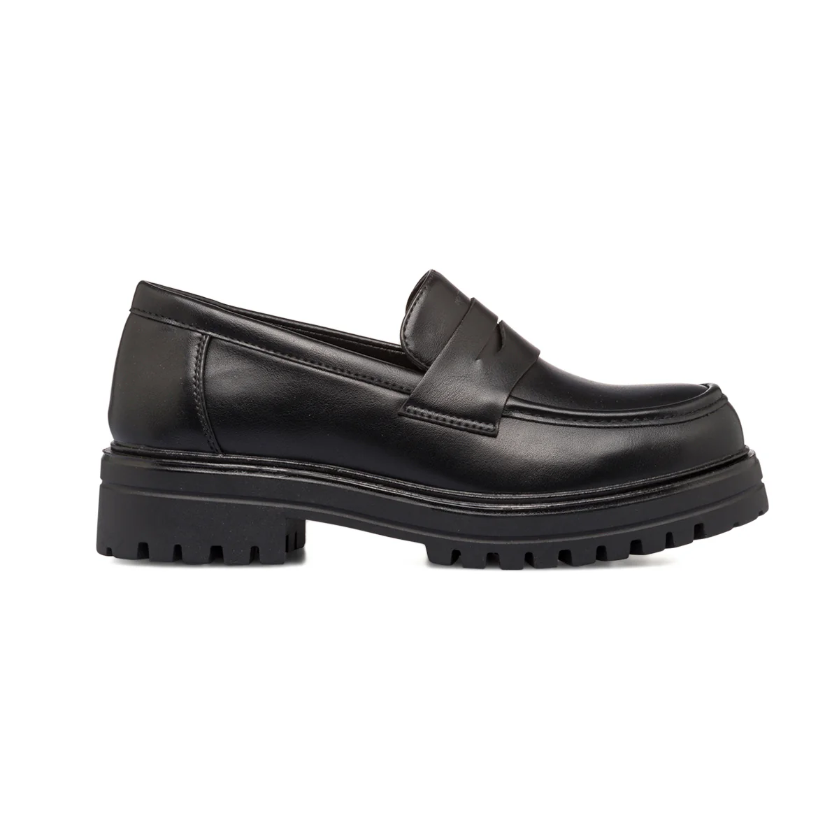 Mocassini chunky neri da donna Lora Ferres - Image 4