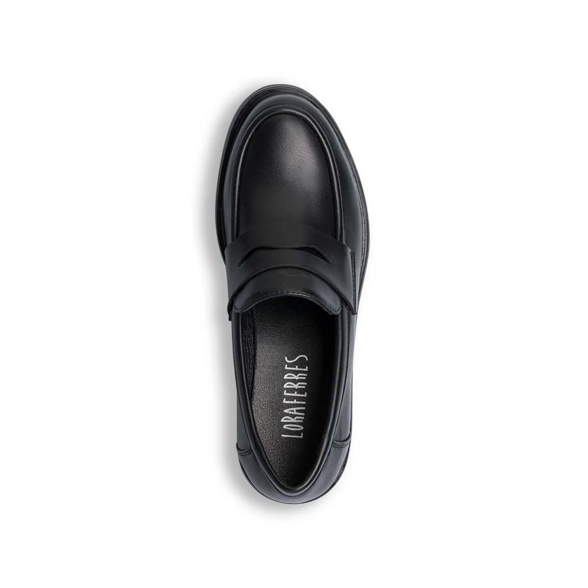 Mocassini chunky neri da donna Lora Ferres - Image 7