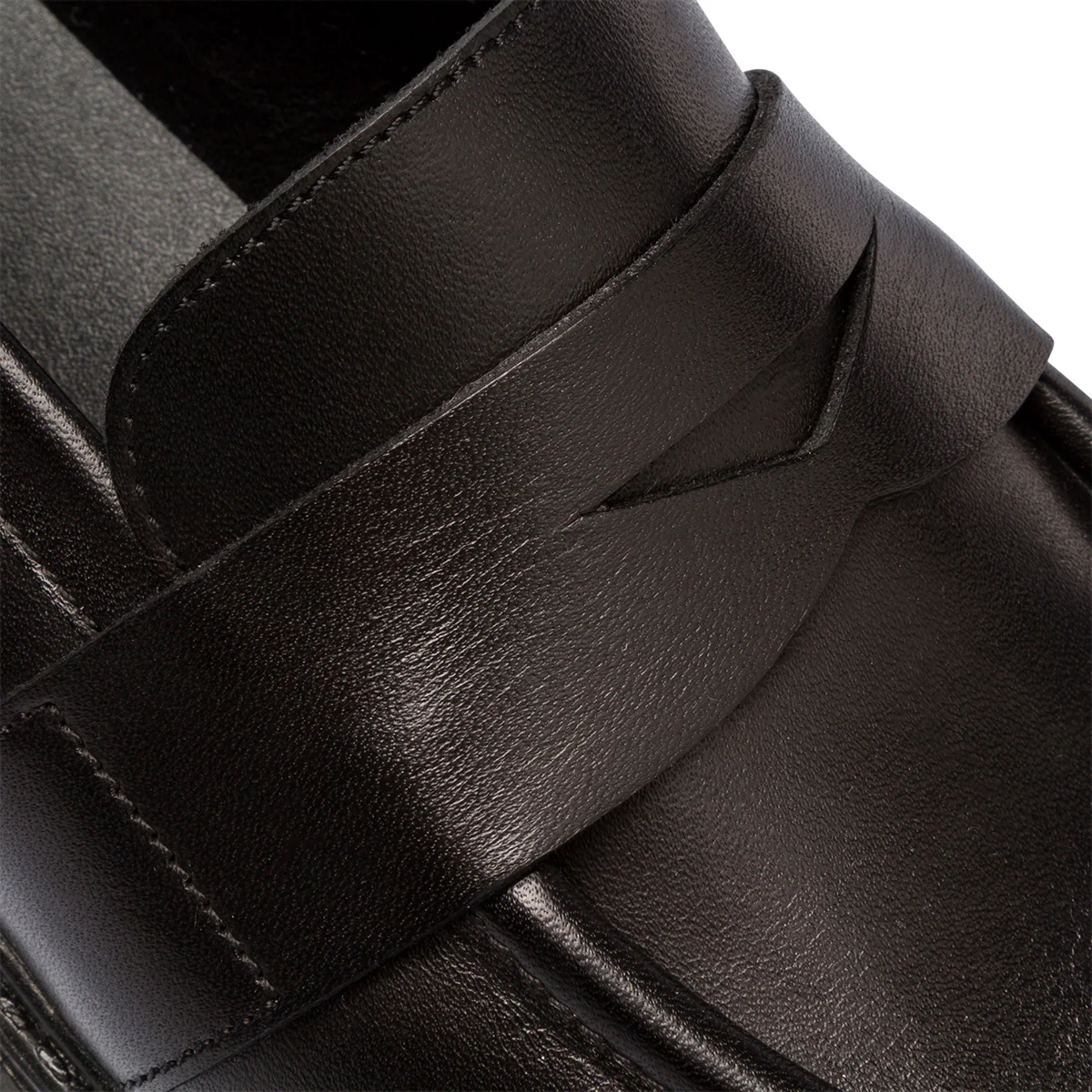 Mocassini chunky neri in pelle da donna Primopiano - Image 6