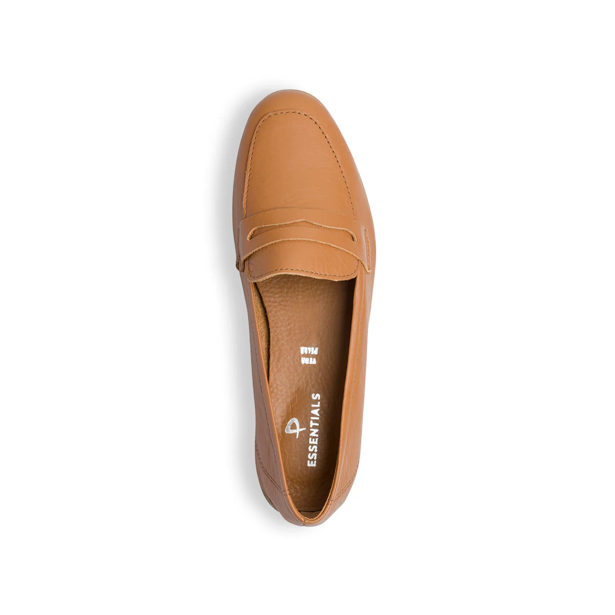 Mocassini color cuoio da donna in pelle P Essentials - Image 10