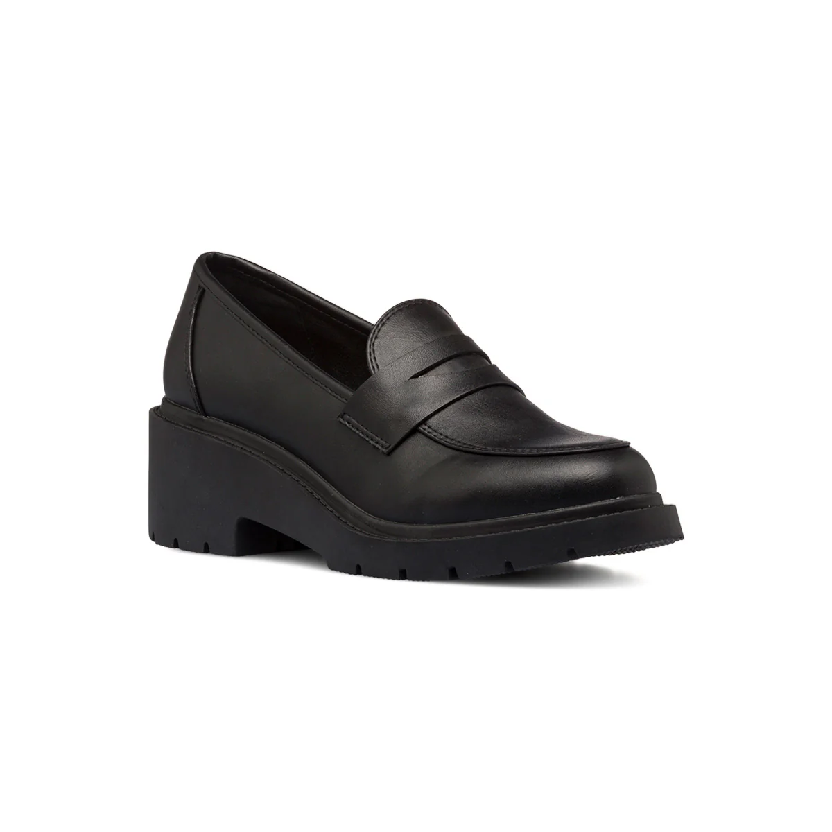 Mocassini comfort neri da donna con mascherina P Soft - Image 2