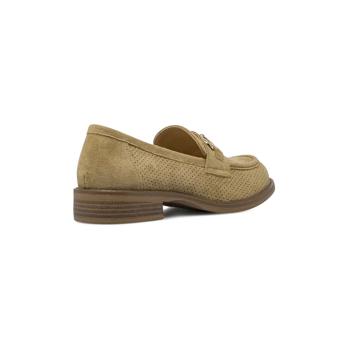 Mocassini da donna beige effetto scamosciato Lora Ferres - Image 3