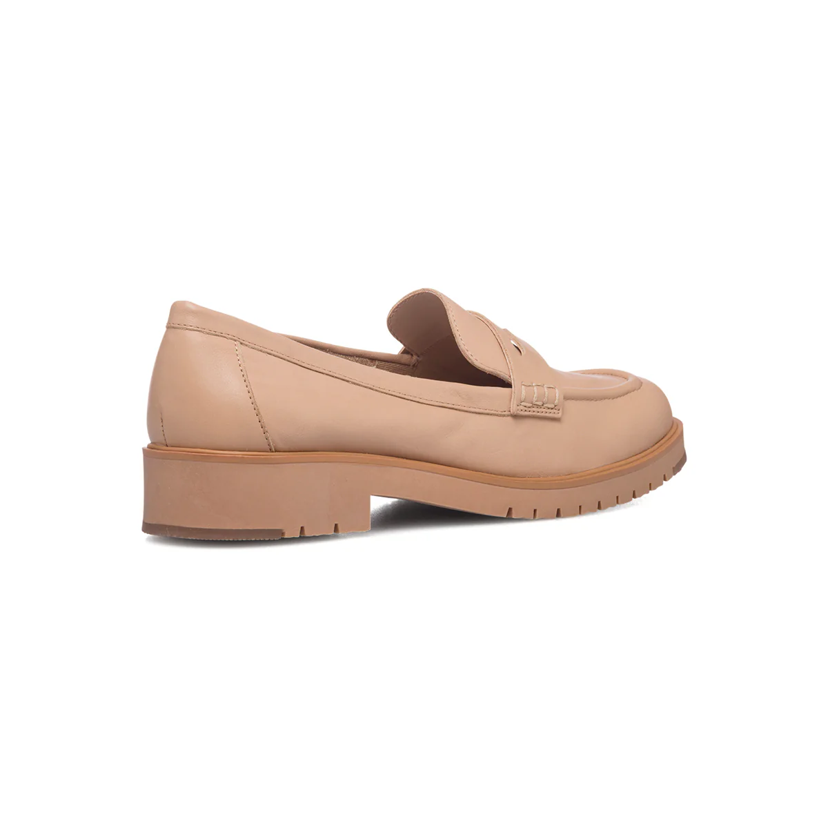 Mocassini da donna beige in pelle ALDO Ibreda - Image 3
