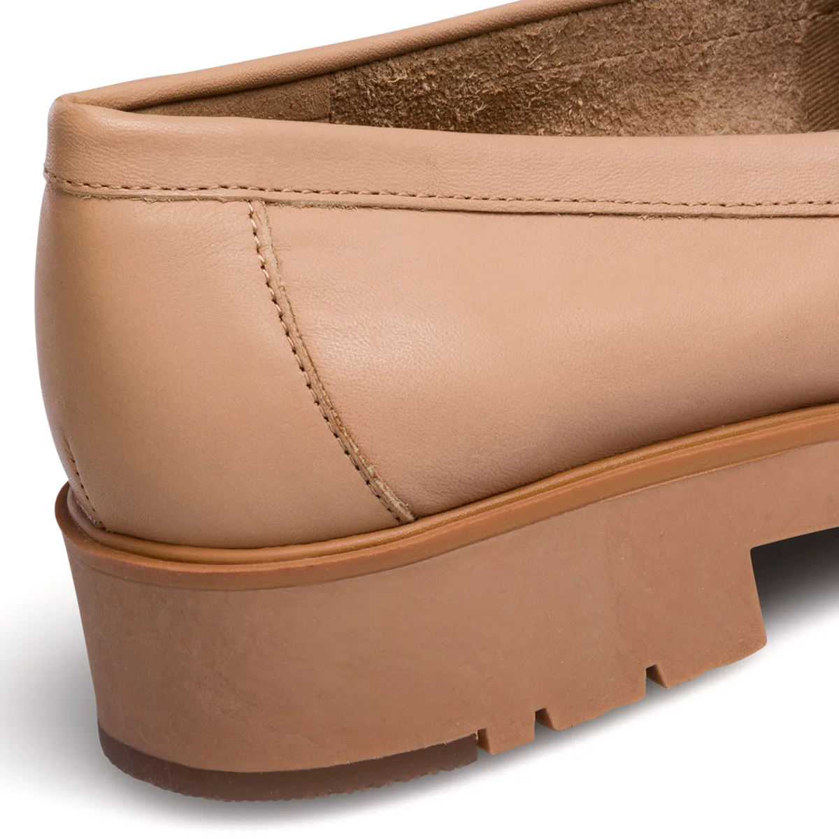 Mocassini da donna beige in pelle ALDO Ibreda - Image 7