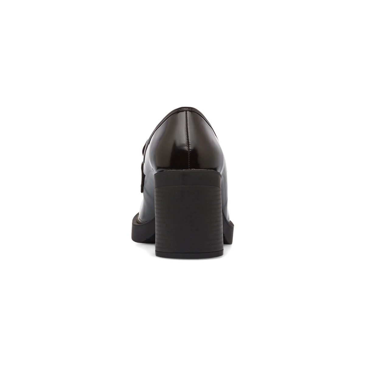 Mocassini da donna chunky neri con tacco Lora Ferres - Image 2