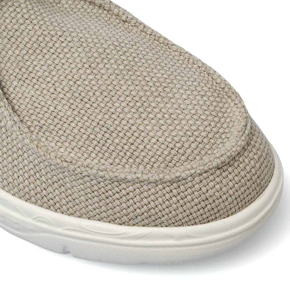 Mocassini da Uomo in tessuto beige con suola leggera Americanino - Image 5