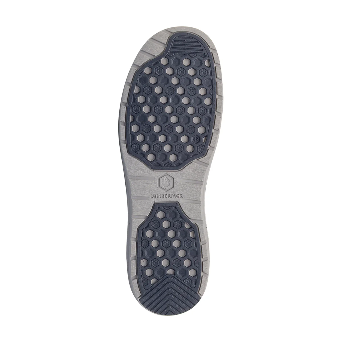 Mocassini da Uomo in tessuto blu navy con soletta in pelle Lumberjack - Image 6