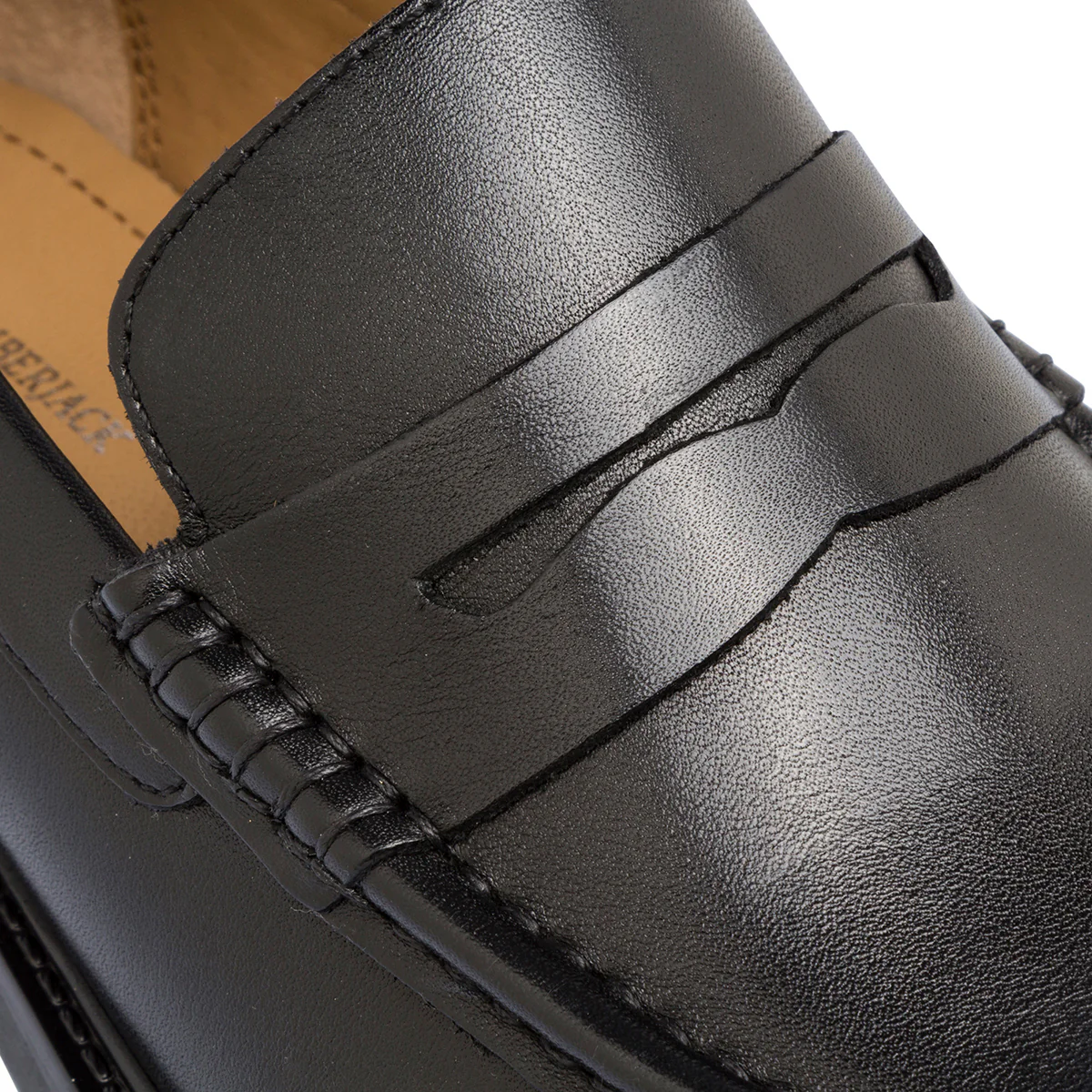 Mocassini da uomo neri in pelle Geox Connery - Image 4