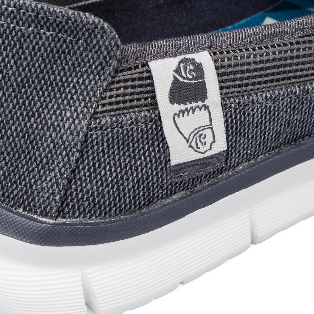 Mocassini da uomo slip-on blu jeans con dettaglio e logo laterale Americanino - Image 6