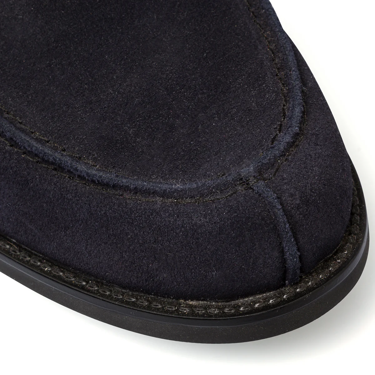 Mocassini eleganti blu navy in pelle da uomo La Cuoieria - Image 5