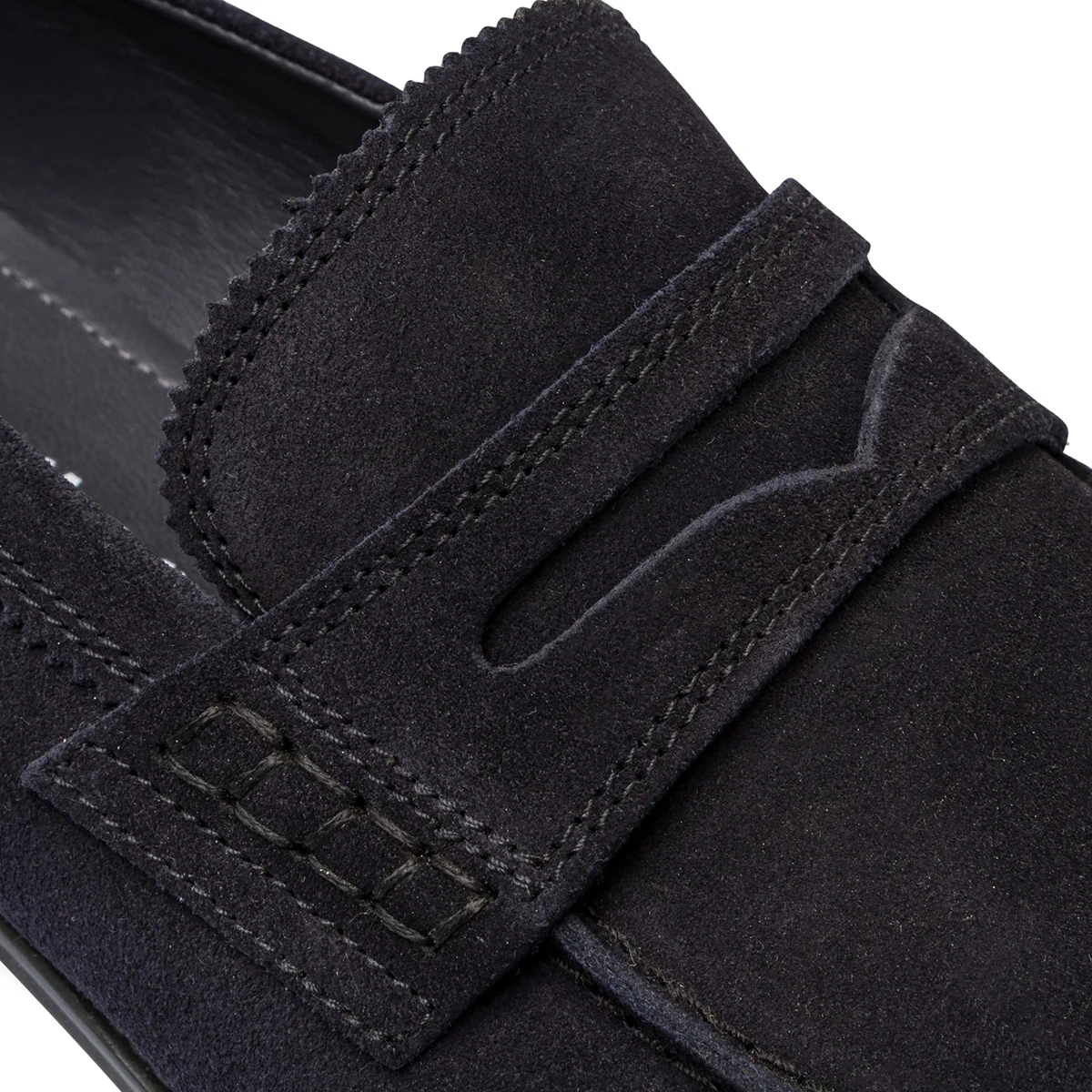Mocassini eleganti blu navy in pelle da uomo La Cuoieria - Image 6