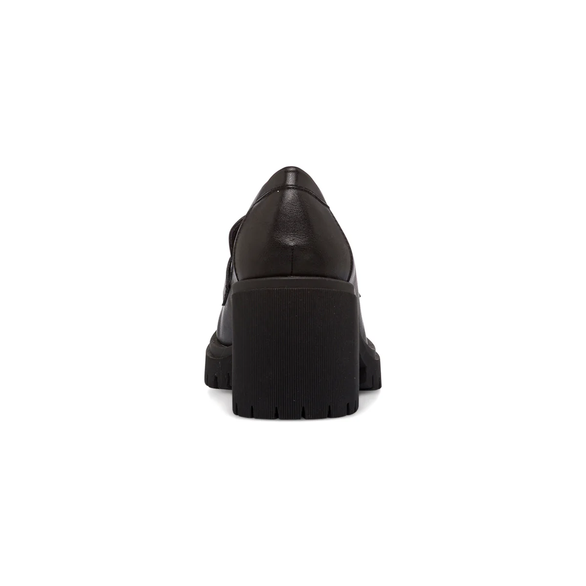 Mocassini loafer neri da Donna con tacco 5 cm Lora Ferres - Image 4
