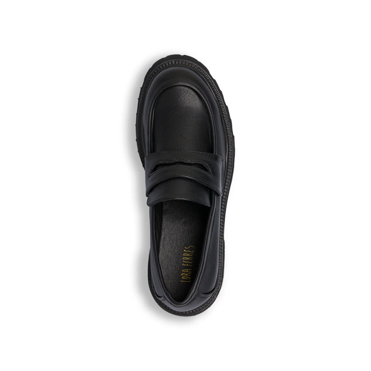 Mocassini loafer neri da Donna Lora Ferres - Image 5