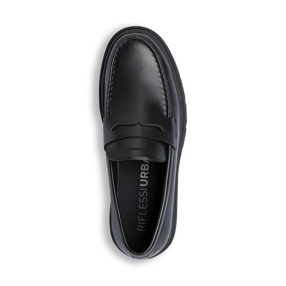 Mocassini loafers neri da Uomo Riflessi Urbani - Image 5