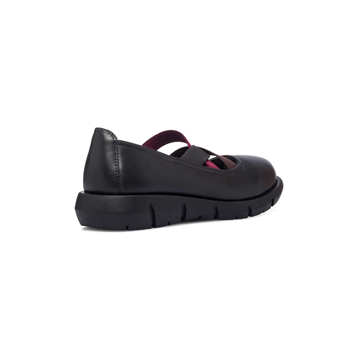 Ballerine nere con cinturini bicolore P Eco Friendly - Image 4