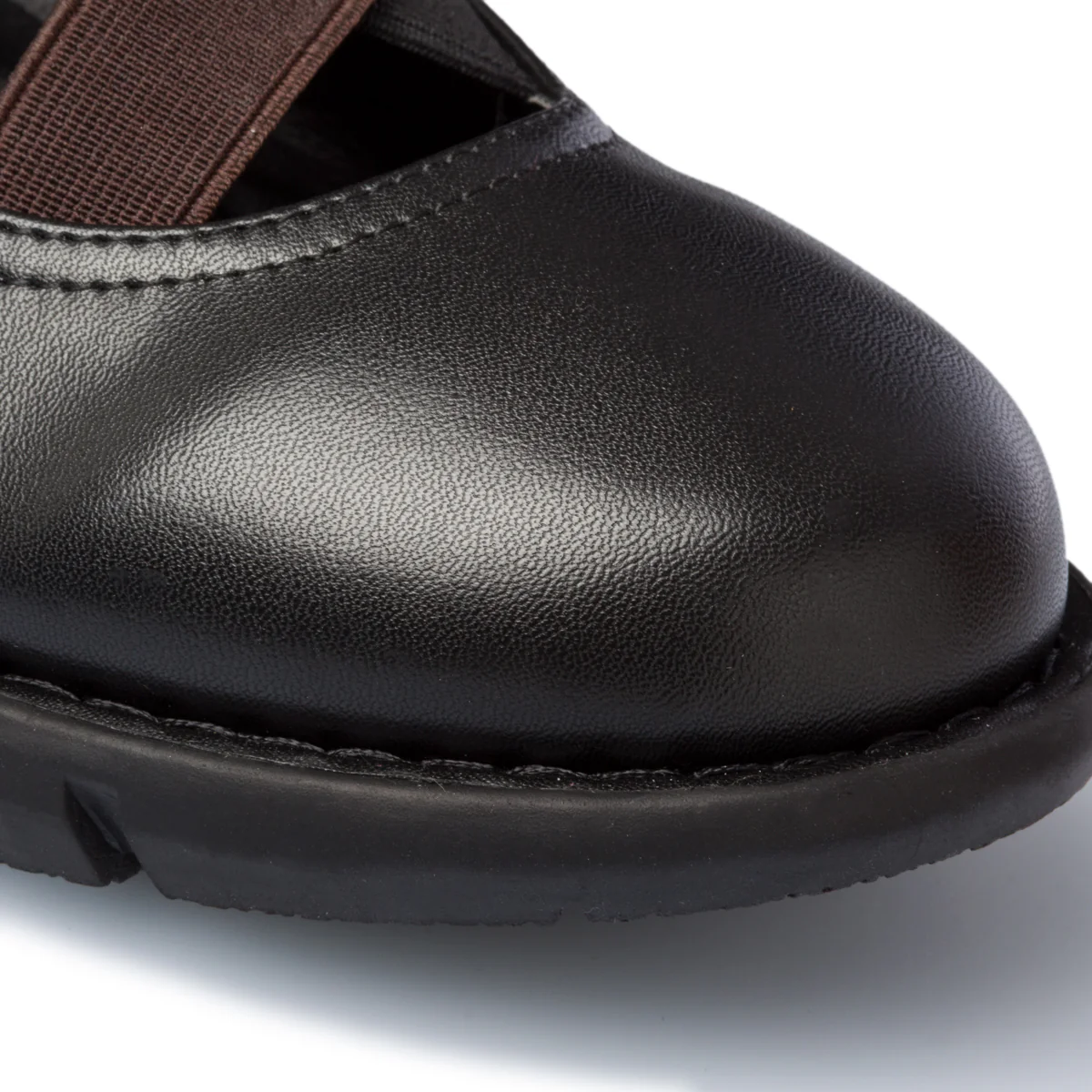 Ballerine nere con cinturini bicolore P Eco Friendly - Image 7