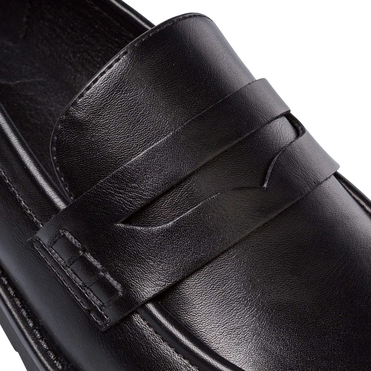 Mocassini neri da Donna con mascherina penny loafer Swish Jeans - Image 5