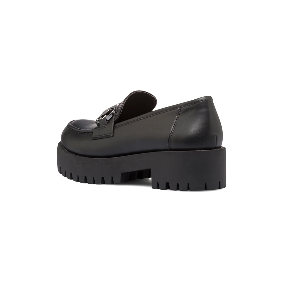 Mocassini neri da donna con suola chunky e morsetto Swish Jeans - Image 6