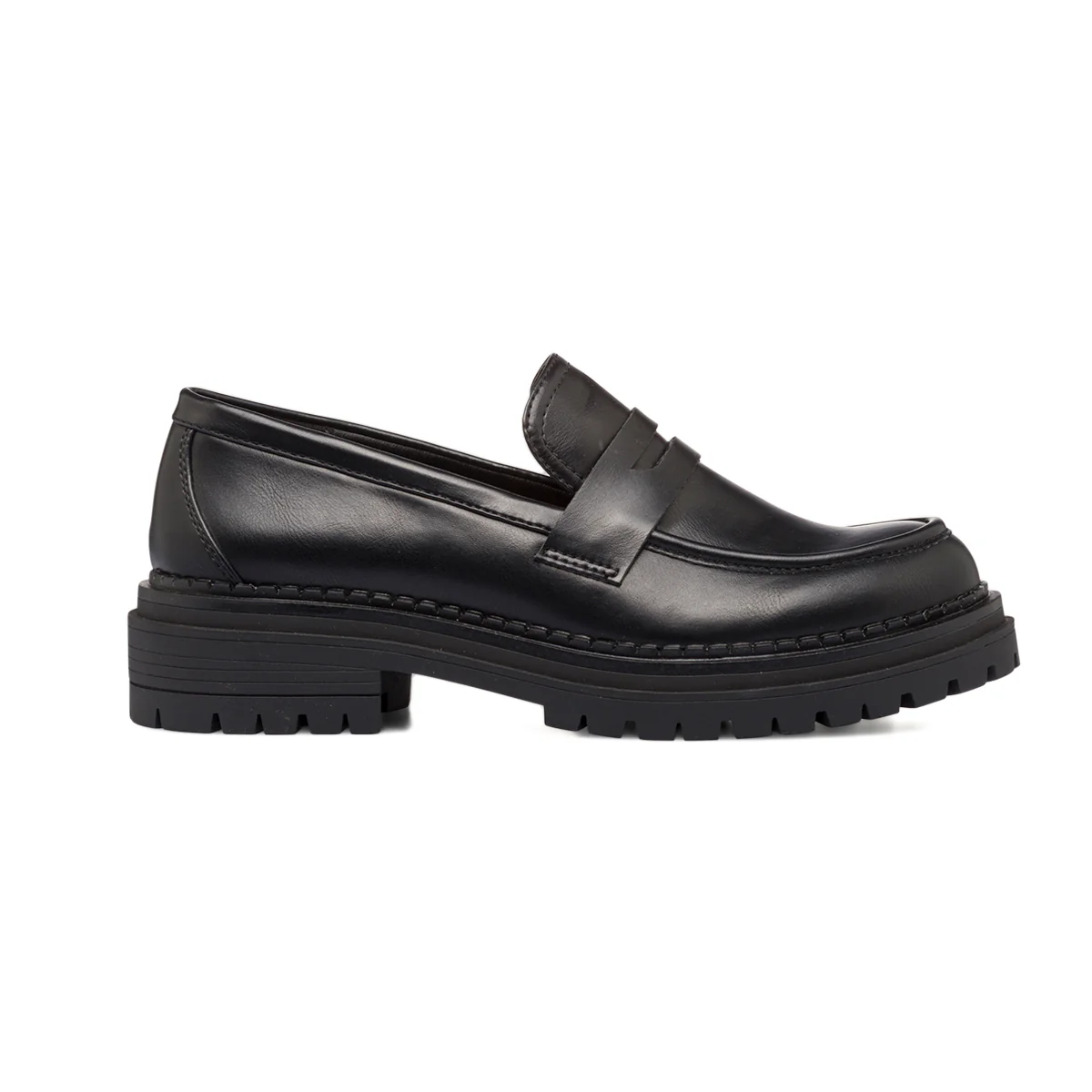 Mocassini neri da donna con suola chunky Swish Jeans - Image 4