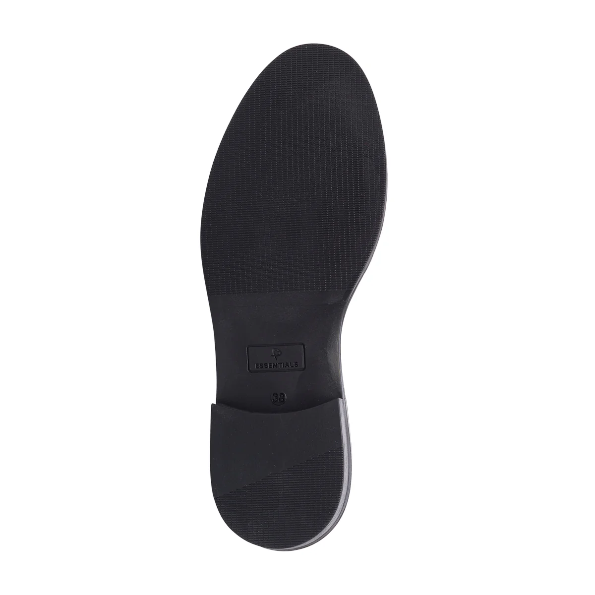 Mocassini neri in pelle da donna con morsetto P Essentials - Image 5