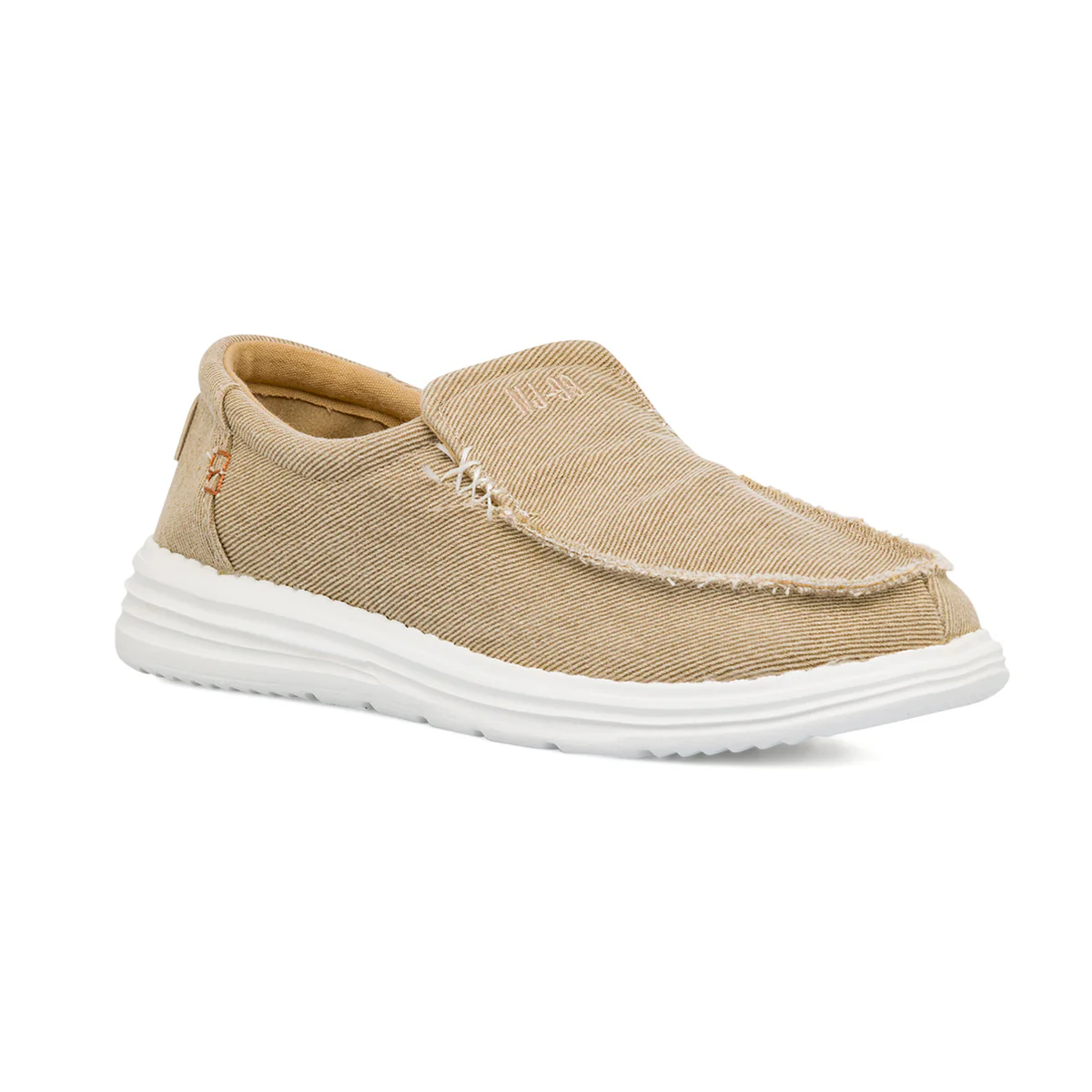 Mocassini slip-on in tessuto beige Nautica Jeans Melis - Image 2