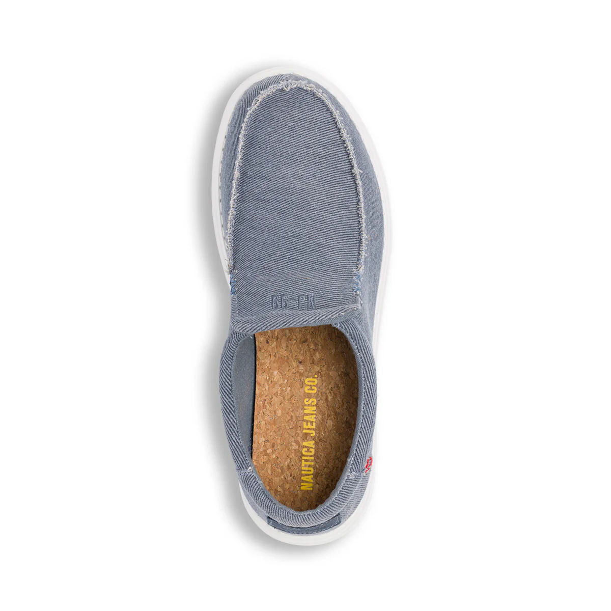 Mocassini slip-on in tessuto blu jeans Nautica Jeans - Image 6