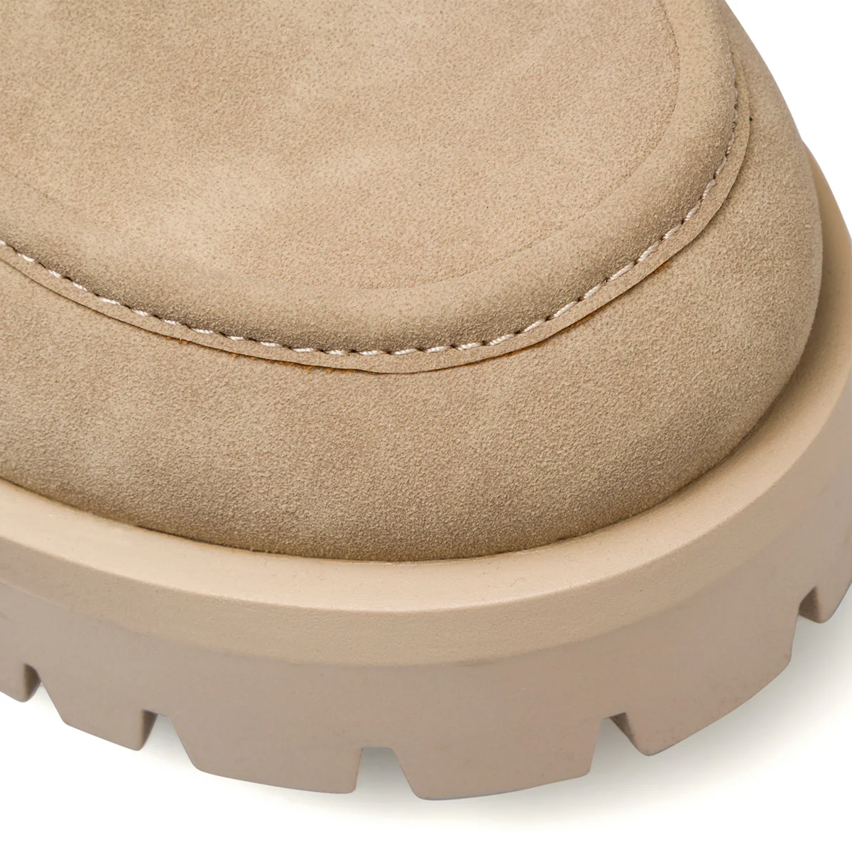 Mocassini taupe da donna con suola chunky Swish Jeans - Image 5
