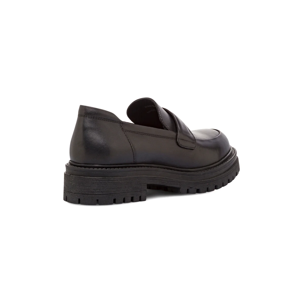 Mocassini traspiranti chunky neri in pelle da donna Geox - Image 3