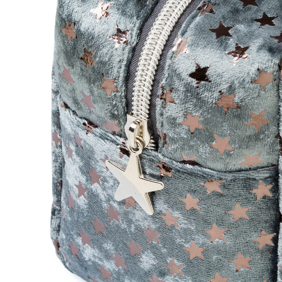 Necessaire blu da donna con chiusura a zip Camomilla Milano - Image 3