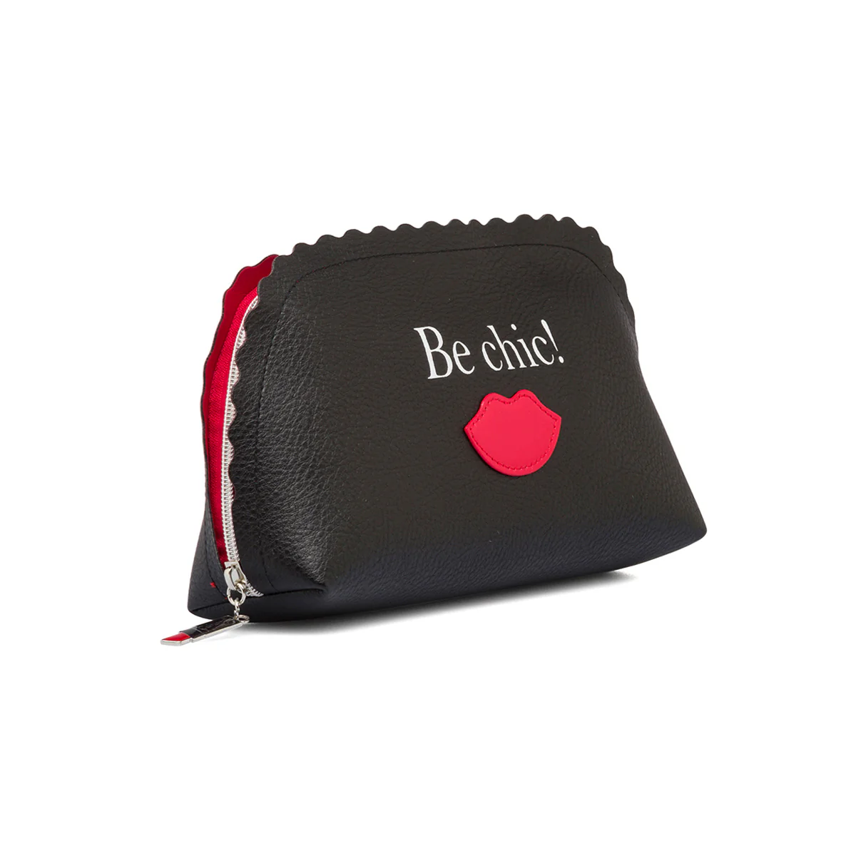 Necessaire nero da donna con chiusura a zip Camomilla Milano - Image 3