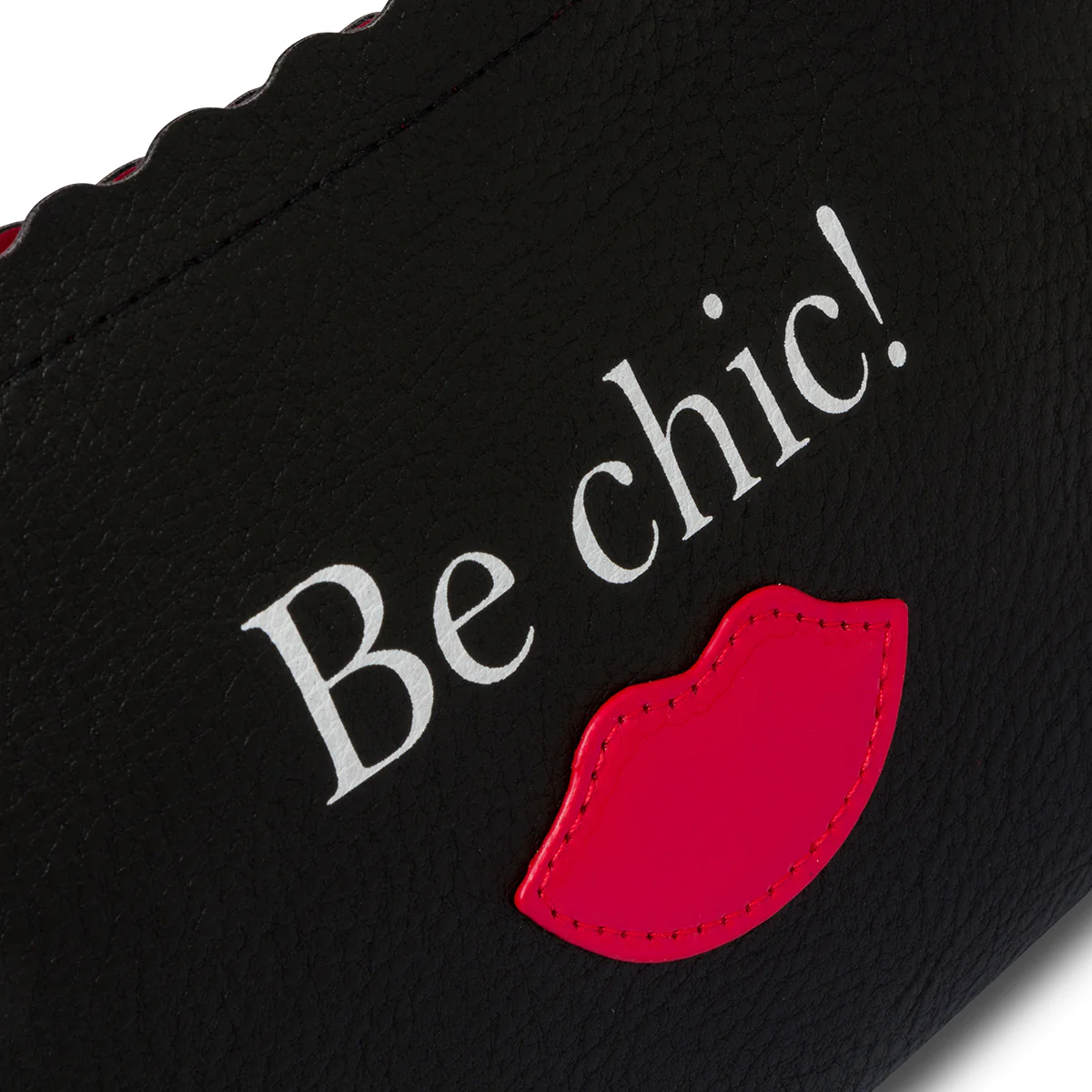 Necessaire nero da donna con chiusura a zip Camomilla Milano - Image 4
