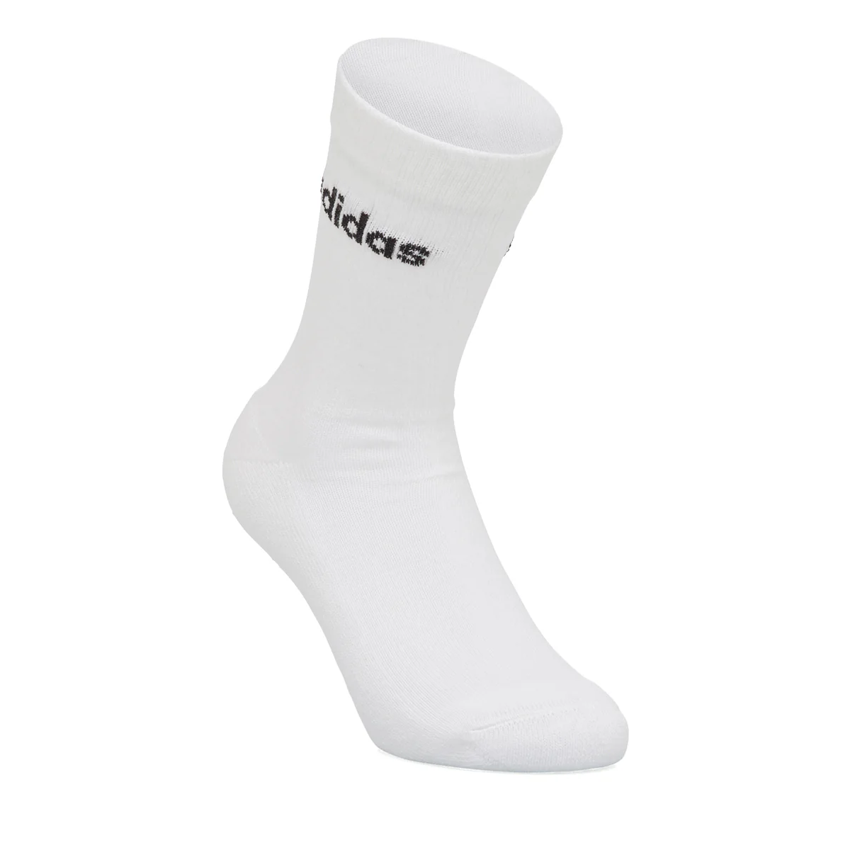 Pacco da 3 calzini neri, bianchi e grigi adidas Thin Linear-Cut - Image 6