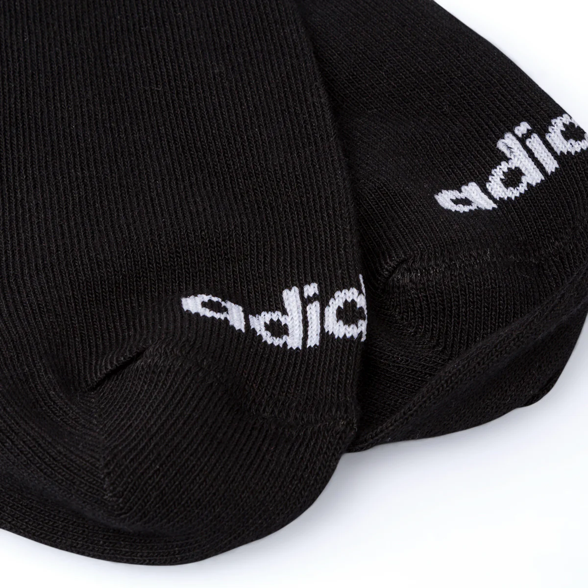 Pacco da 3 calzini neri da uomo adidas Thin Linear-Cut - Image 3