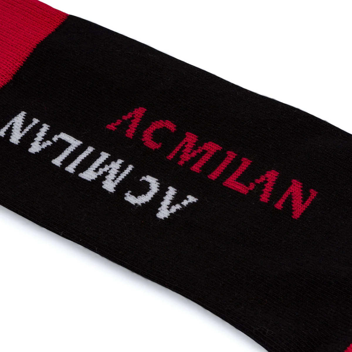 Pacco da 4 paia di calzini grigi, neri e rossi da uomo con logo Milan - Image 10