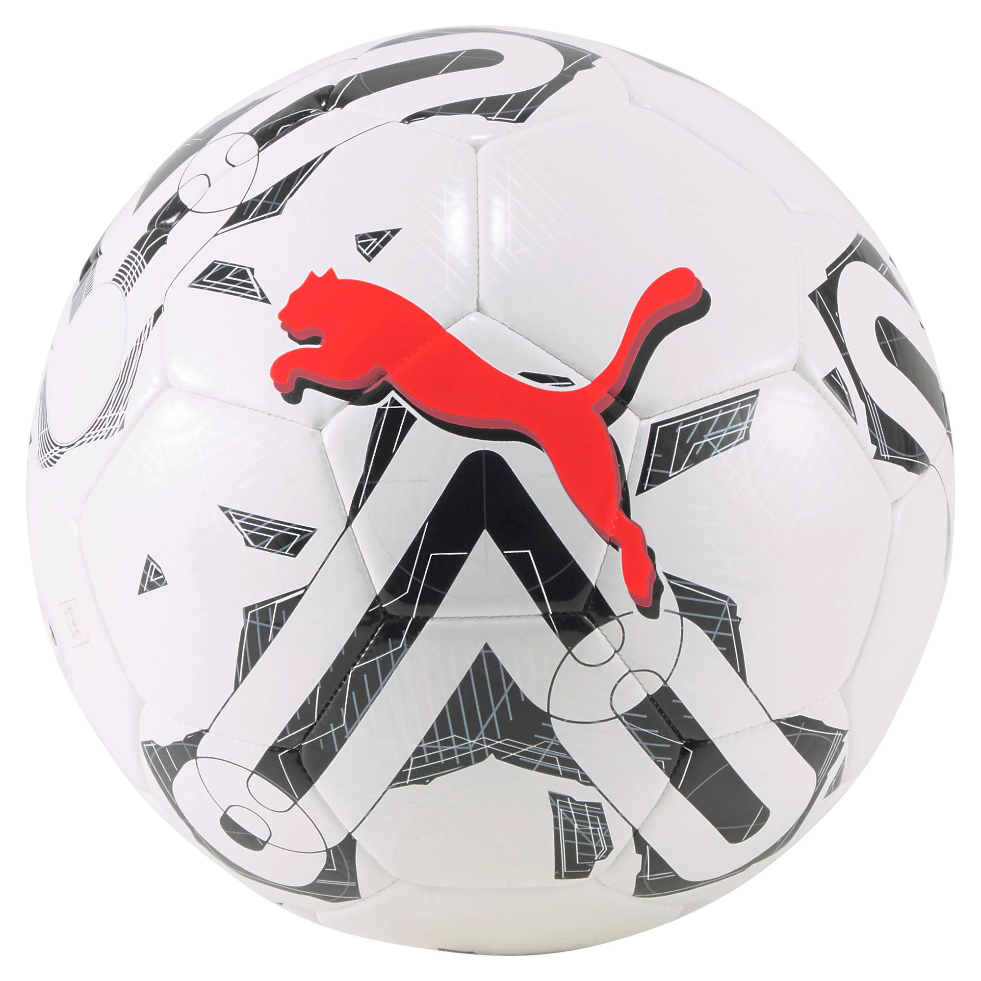 Pallone da calcio bianco e nero Puma Orbita 6 MS