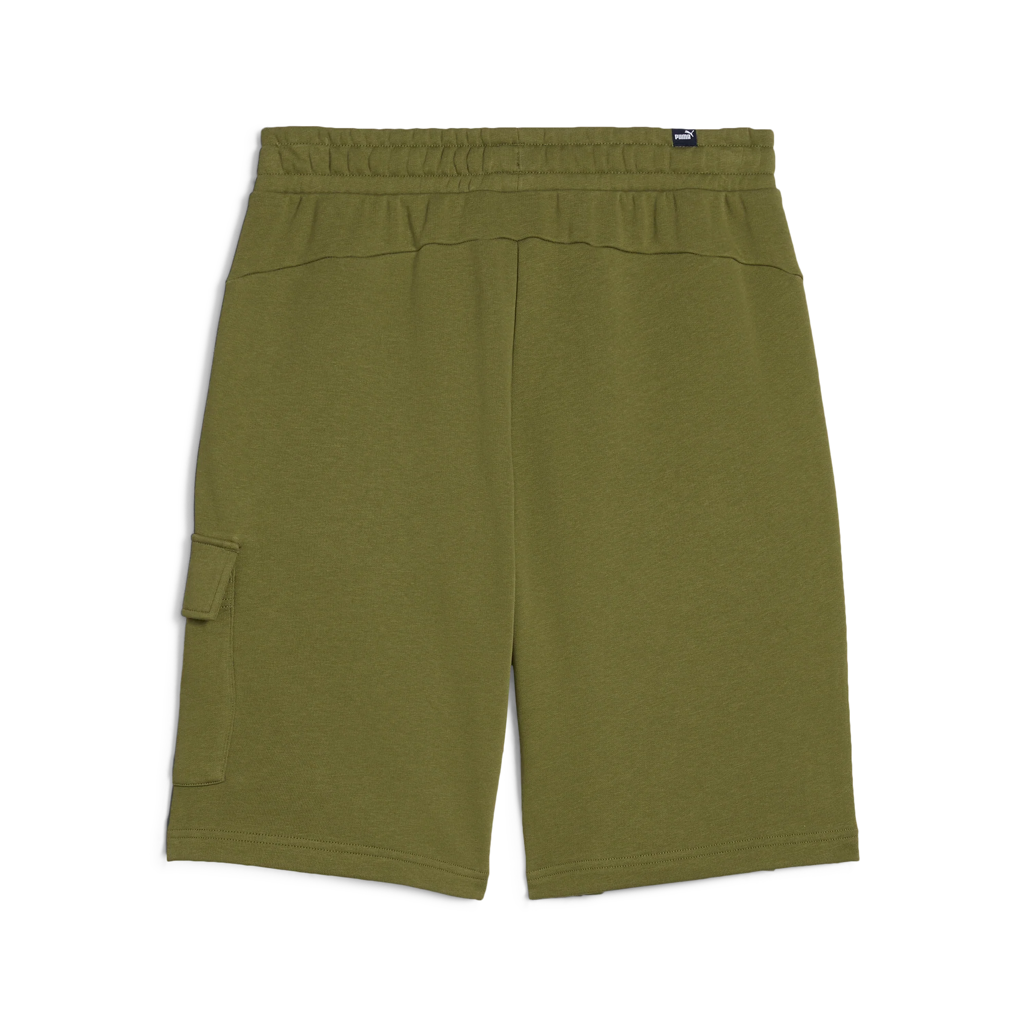 Pantaloncini cargo verdi da uomo Puma Essentials - Image 2