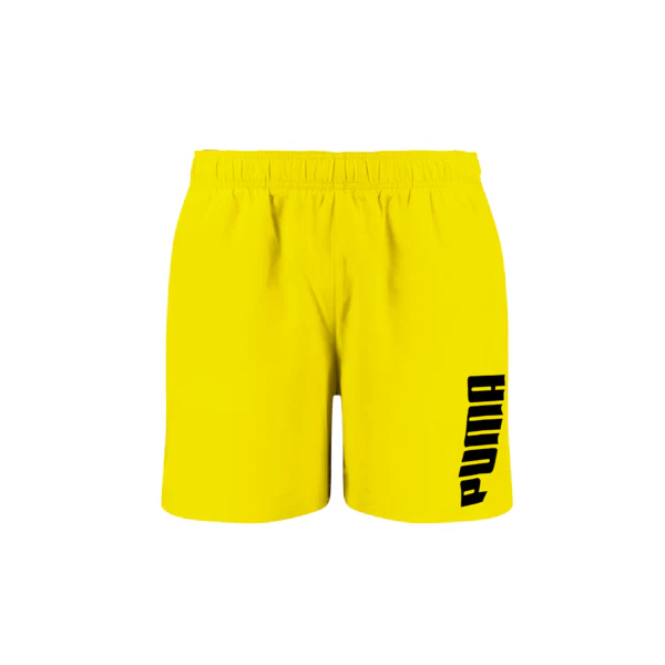 Pantaloncini da bagno gialli da uomo Puma Swim