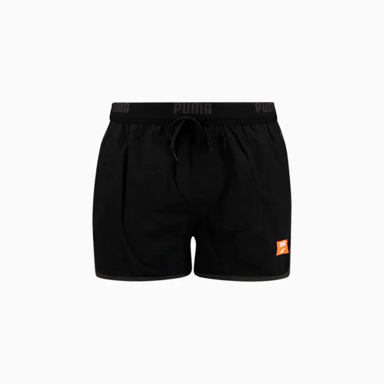 Pantaloncini da bagno neri da uomo Puma Swim Track