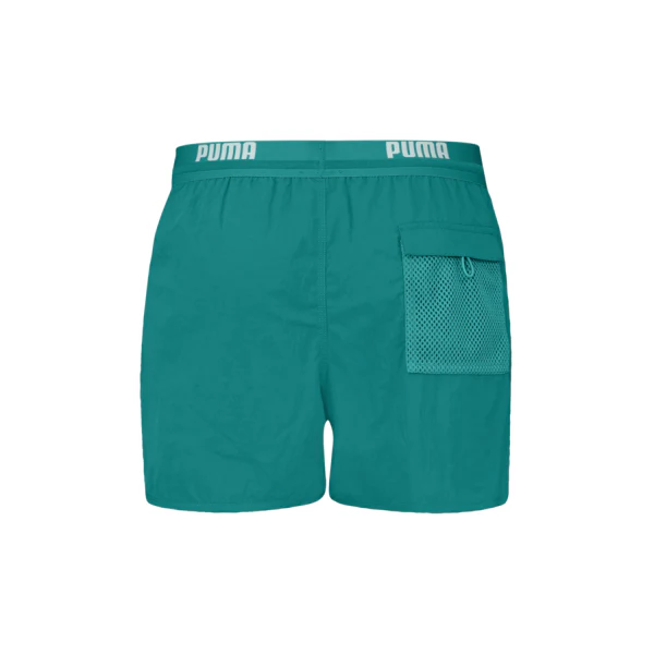 Pantaloncini da bagno turchesi da uomo Puma Swim Track - Image 2