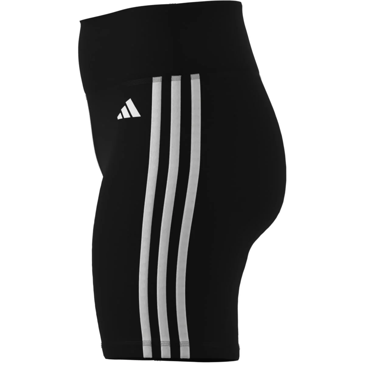 Pantaloncini da donna neri con dettaglio strisce laterali adidas - Image 6