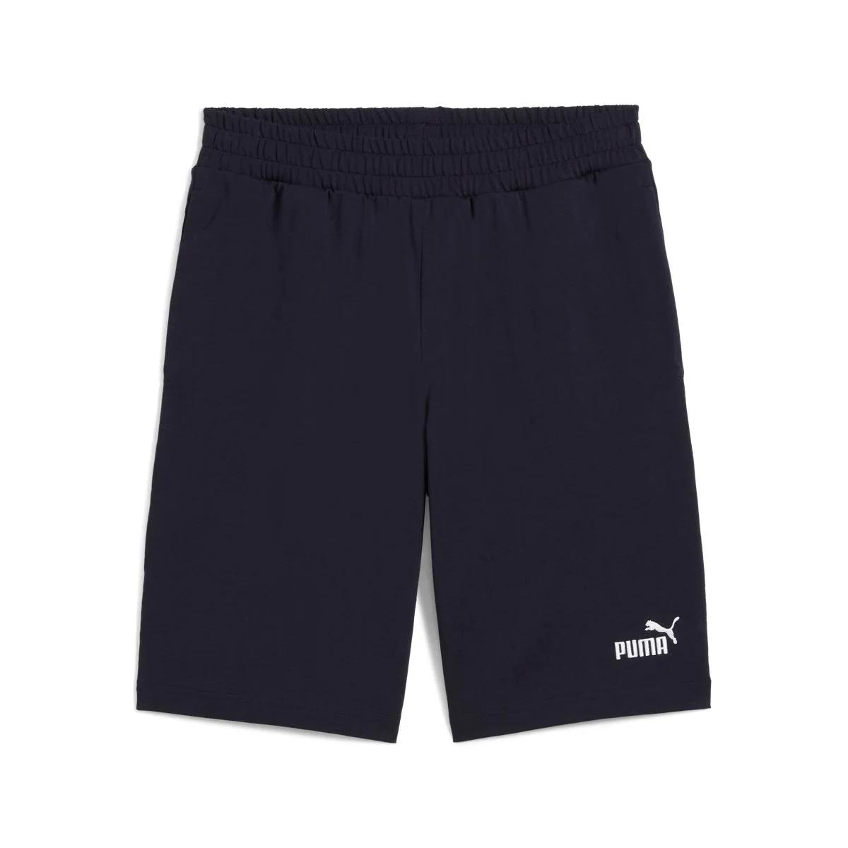 Pantaloncini shorts da uomo blu con vita elasticizzata Puma - Image 4