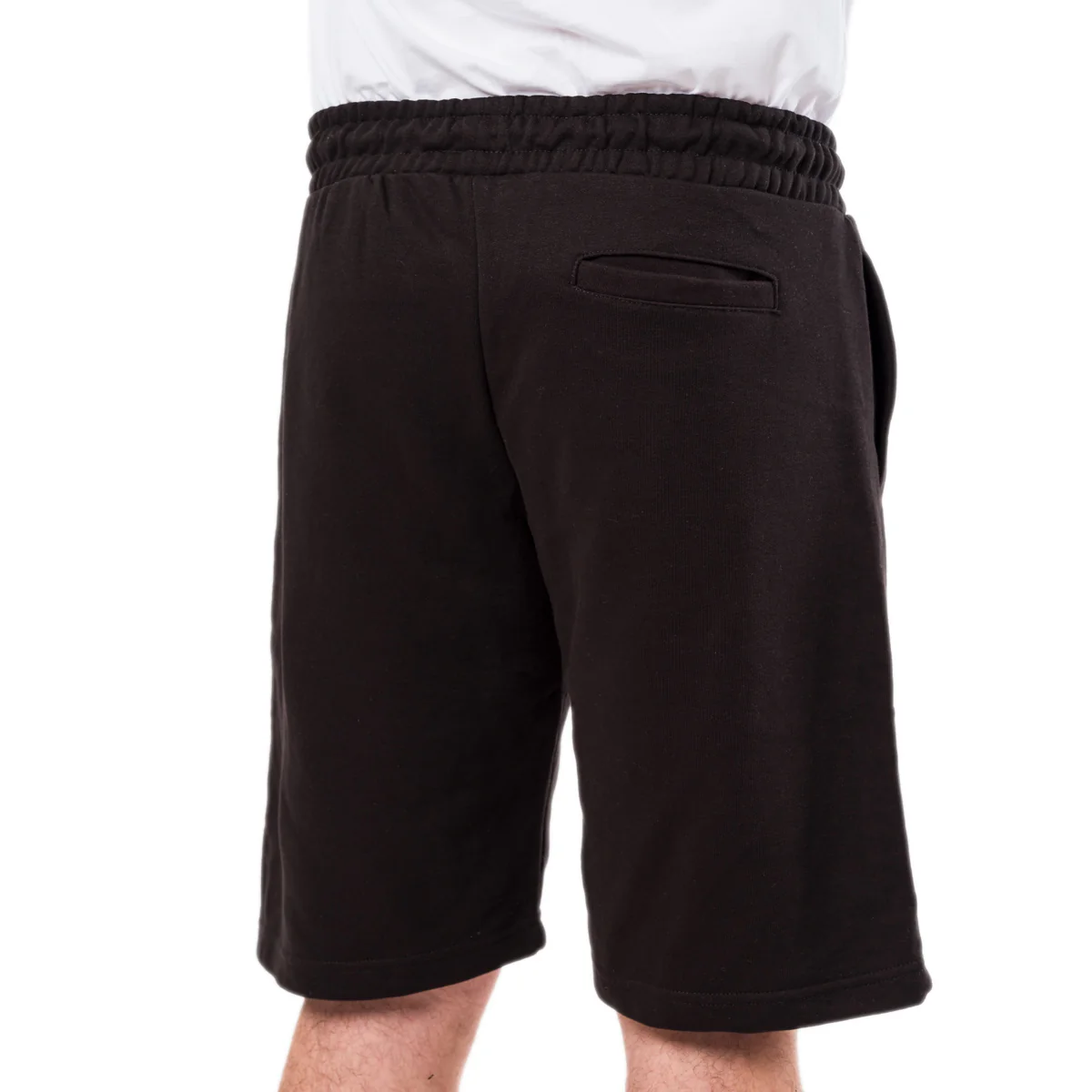 Pantaloncini shorts sportivi neri da Uomo con logo NBA Miami Heat - Image 3