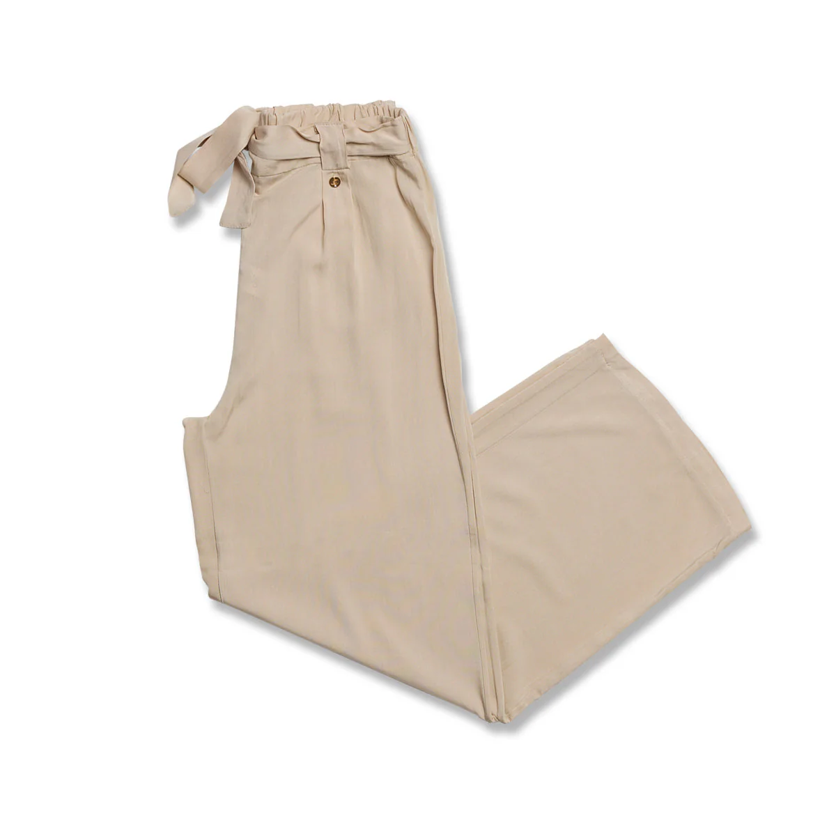 Pantaloni beige da donna con nastro Swish Jeans - Image 6