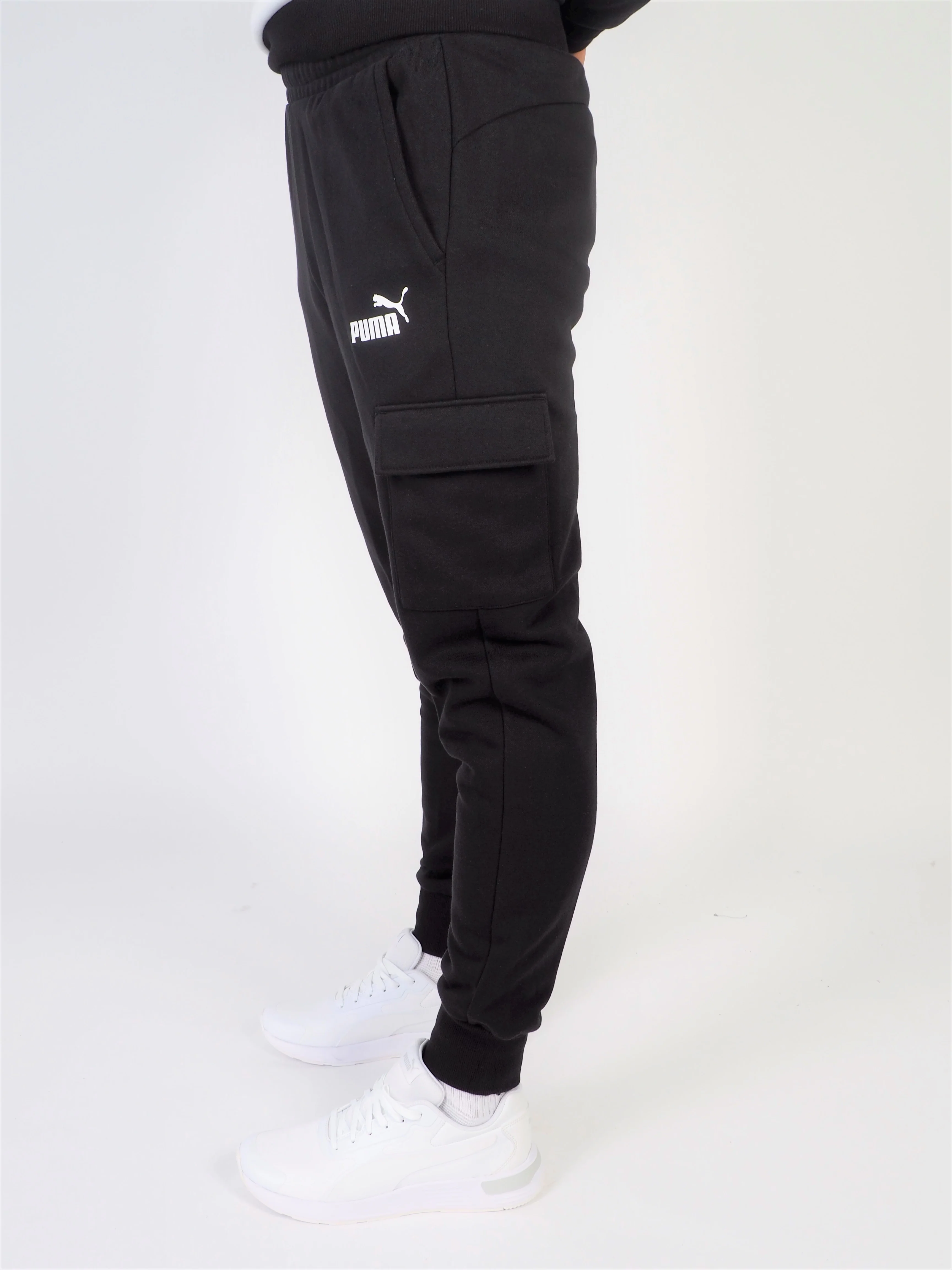 Pantaloni cargo da jogging neri da uomo Puma - Image 5