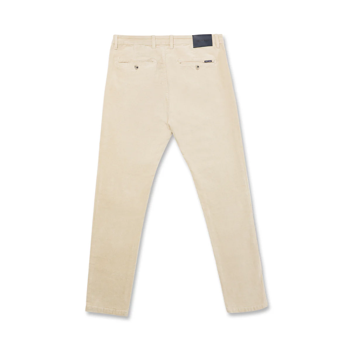 Pantaloni chino beige effetto velluto a coste in cotone Navy Sails - Image 3