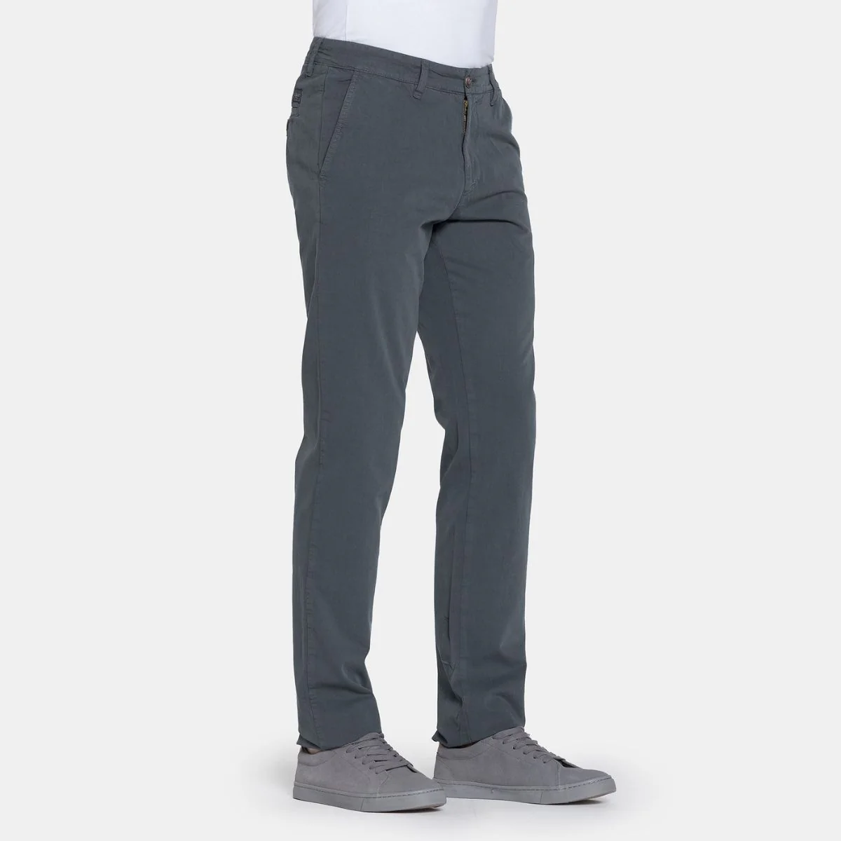 Pantaloni chino grigi da uomo in gabardina leggera Carrera Jeans 624 - Image 2