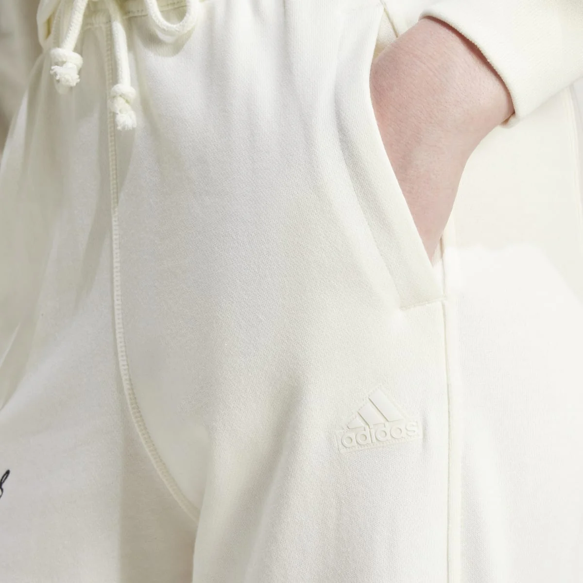 Pantaloni da donna casual con logo adidas - Image 4