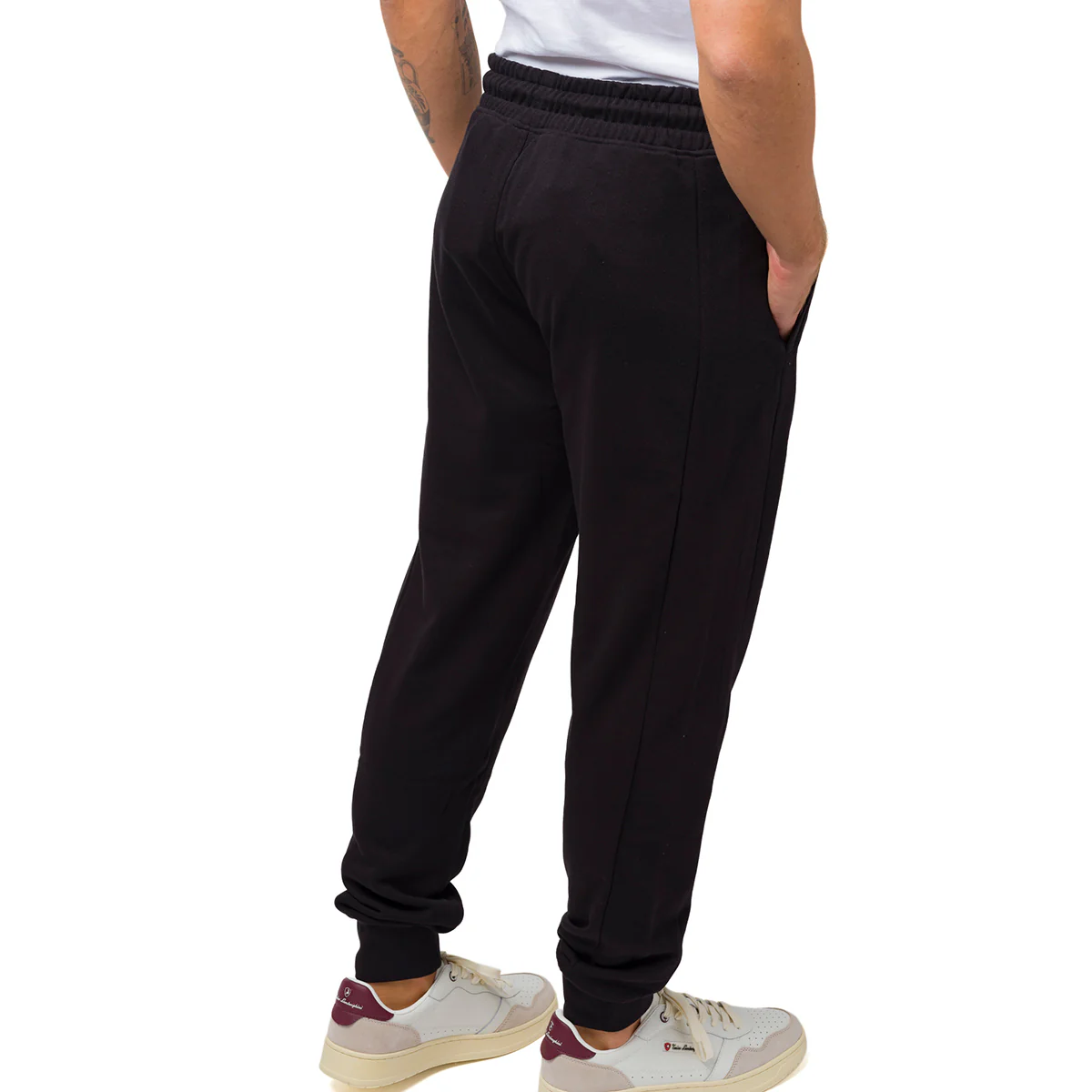 Pantaloni da joggin neri con logo Tonino Lamborghini - Image 2