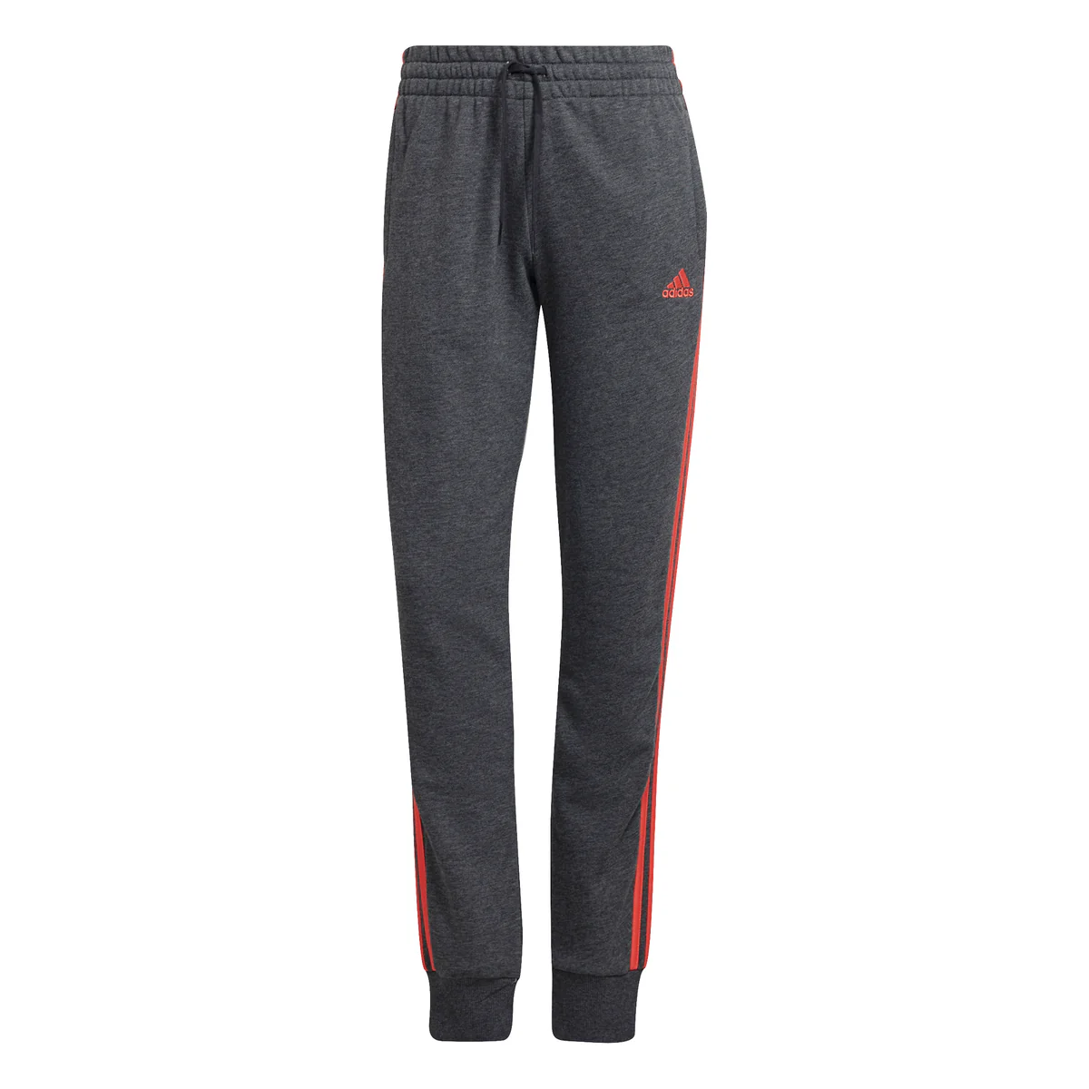 Pantaloni grigi da donna adidas Essentials French Terry 3-Stripes - Image 6